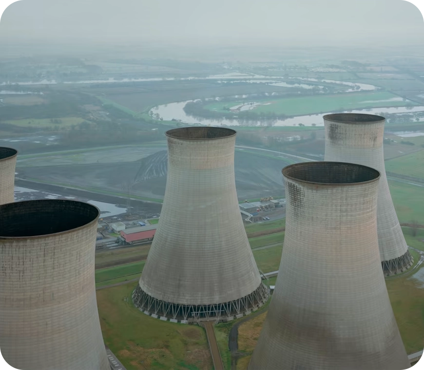 IMBER NATURAL DRAUGHT COOLING TOWERS